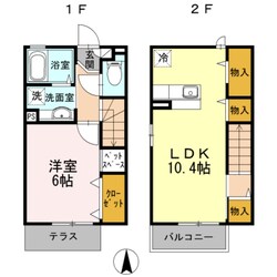 シャルマンの物件間取画像